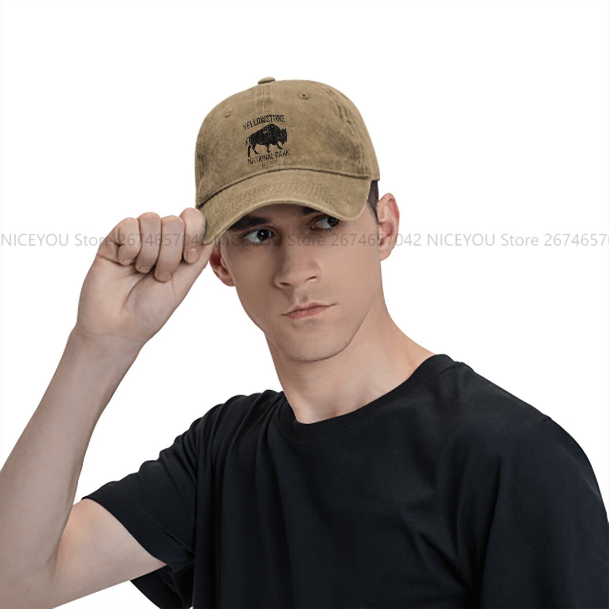 Washed Men's Baseball Cap Buff - Golf Cap Dad reseña y precio