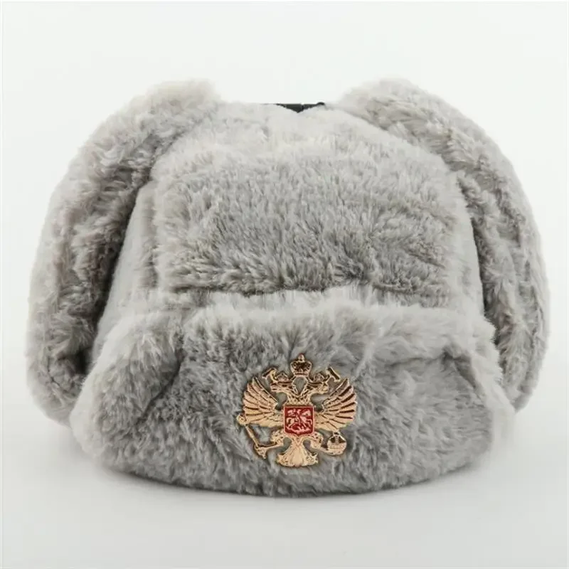 Soviet Badge Ushanka Men&Women - Trapper Hat Ear Flap reseña y precio