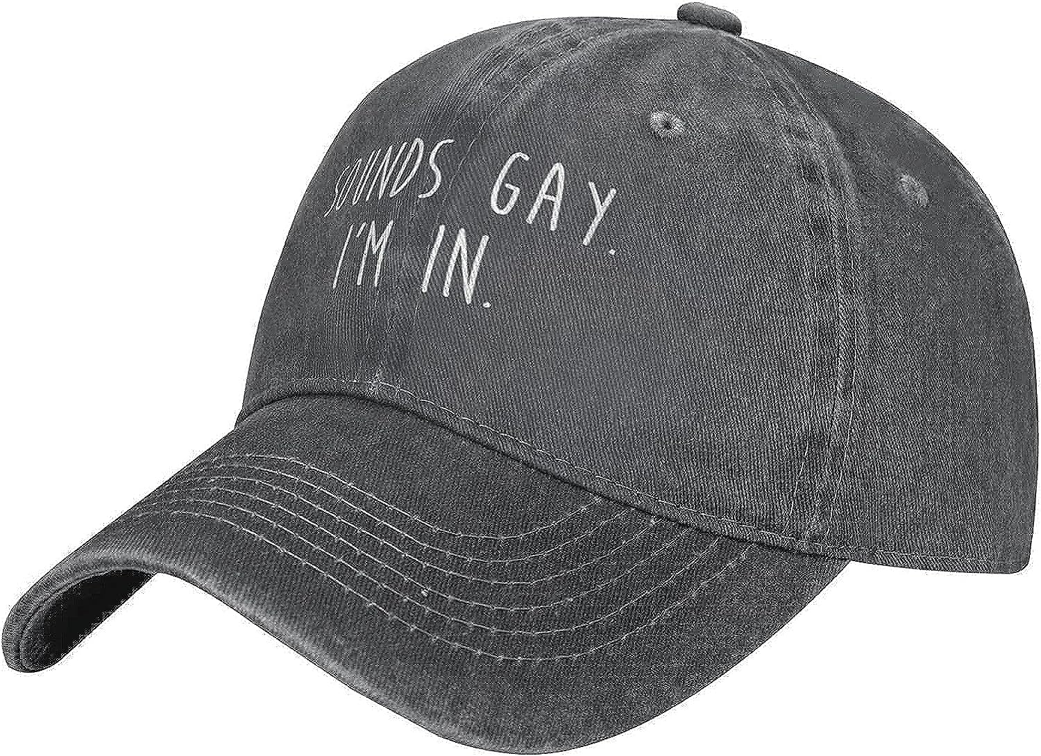Hat Funny Gay Sounds Gay I'm i - Golf Cap Dad reseña y precio