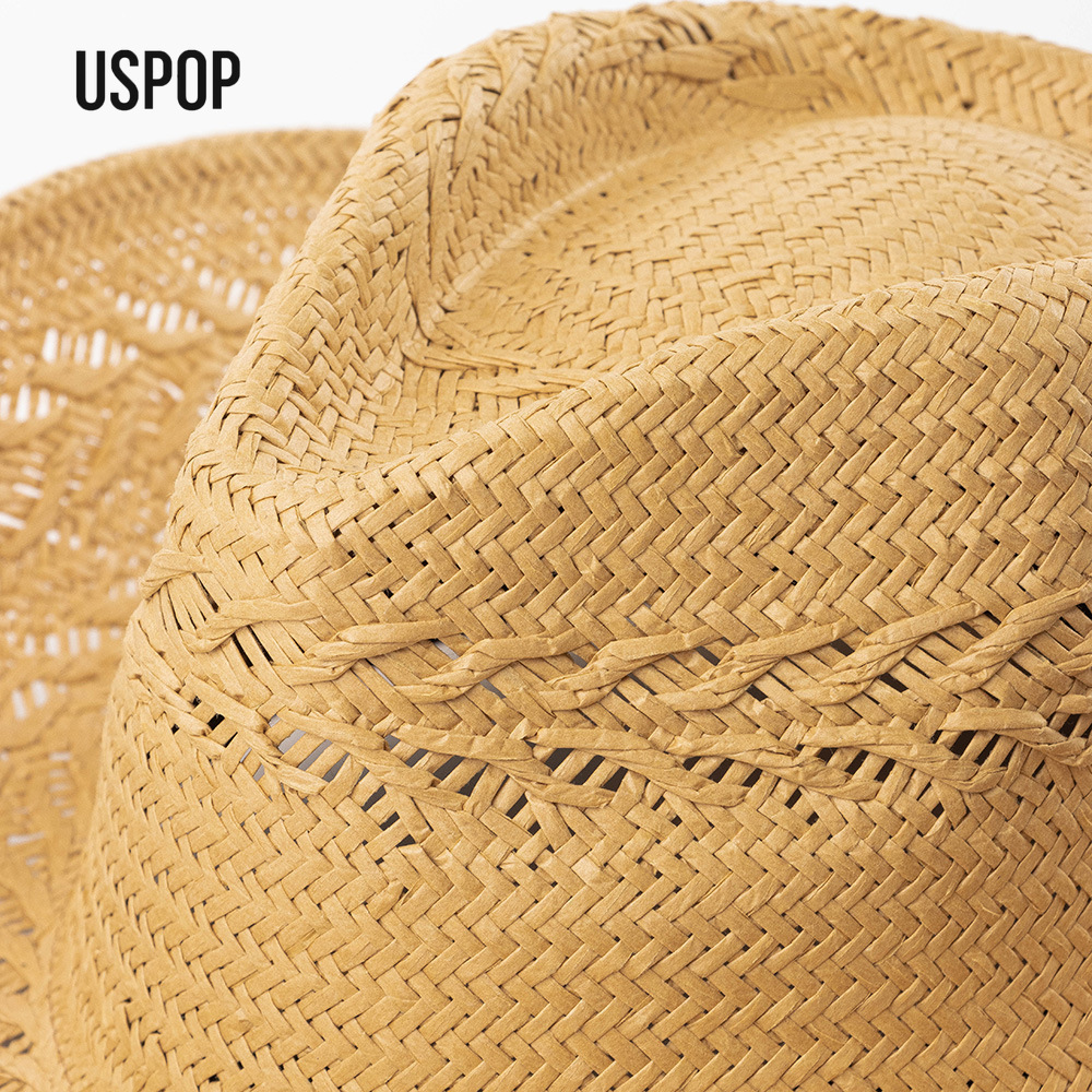 USPOP Women Summer Straw Cowbo - Cowboy Hat Straw reseña y precio