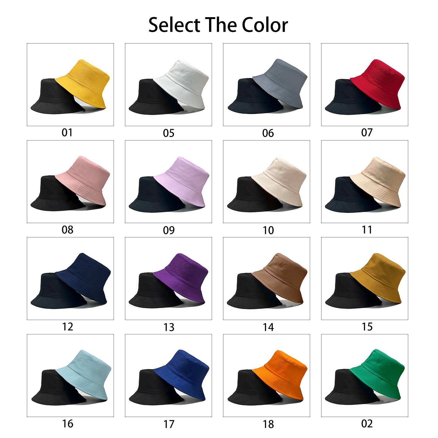 Custom Logo Double Side Fisher - Bucket Hat Cotton reseña y precio
