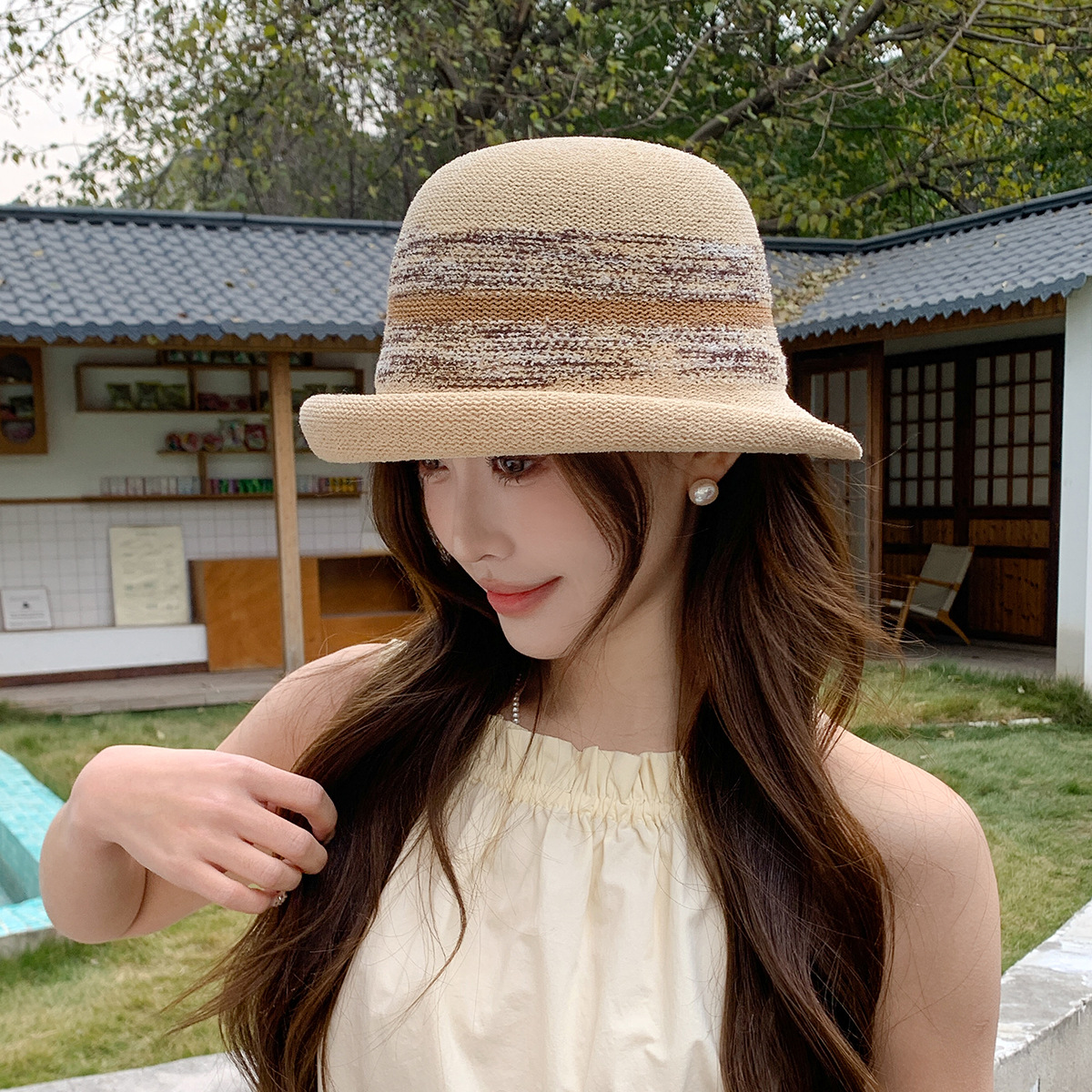 Straw  Fedora Hat  Bowler hat  - Fedora Hat Wool reseña y precio