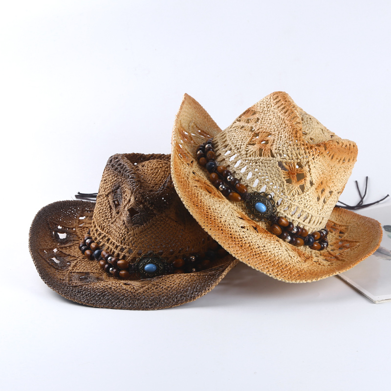 Spring and summer Spanish retr - Cowboy Hat Straw reseña y precio