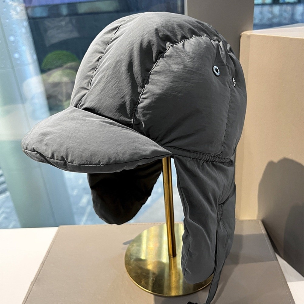 Solid Color Padded Bomber Hats - Trapper Hat Ear Flap reseña y precio