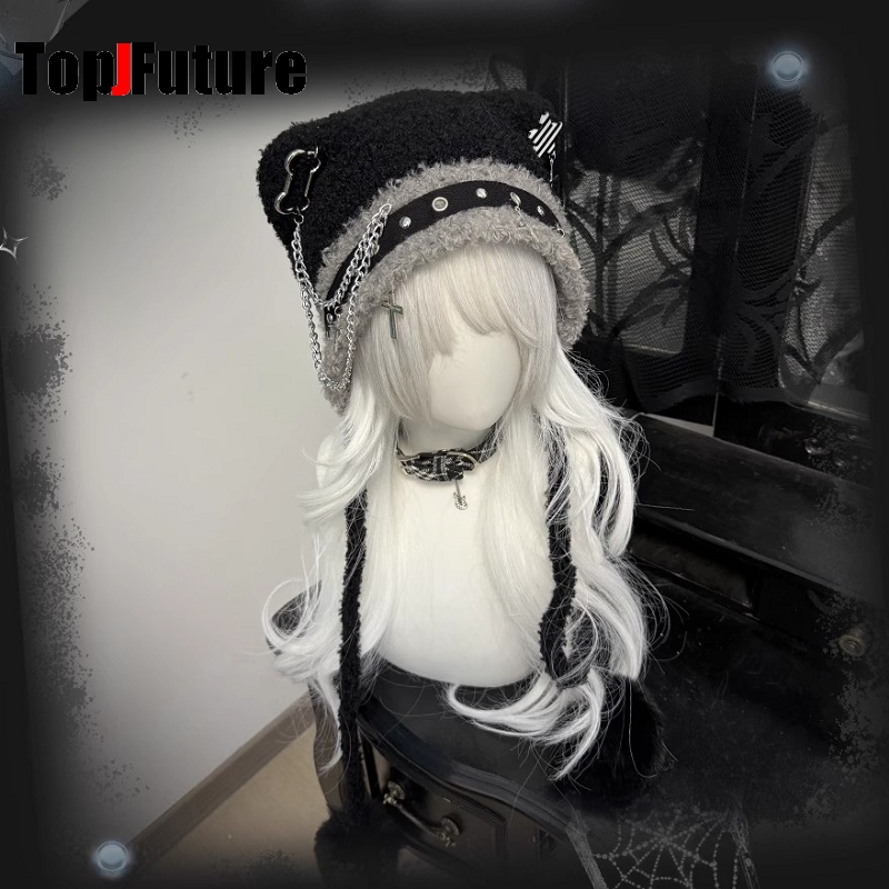 Women Japanese Harajuku Y2K Gi - Winter Trapper Hat reseña y precio
