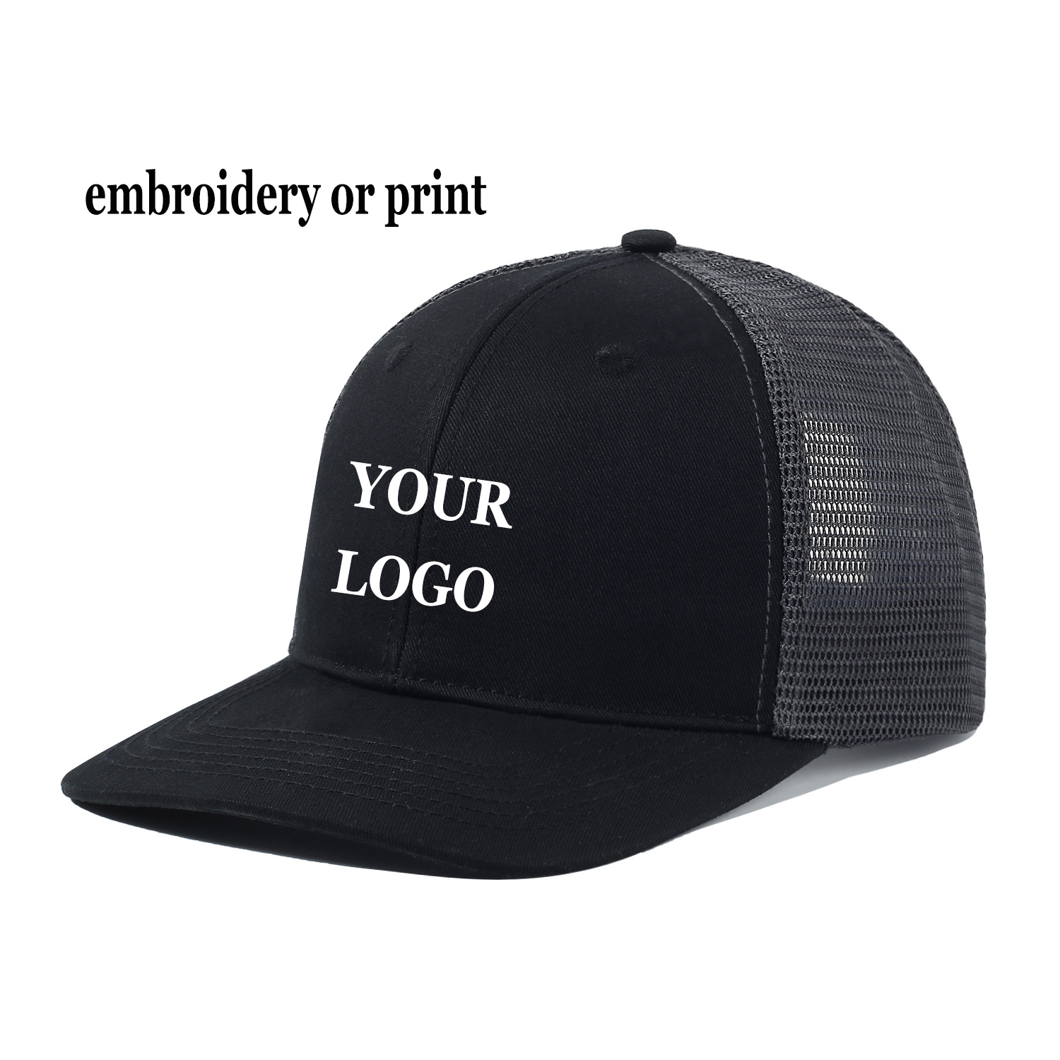 Custom Logo Sport Snapback Cap - Trucker Cap Mesh reseña y precio