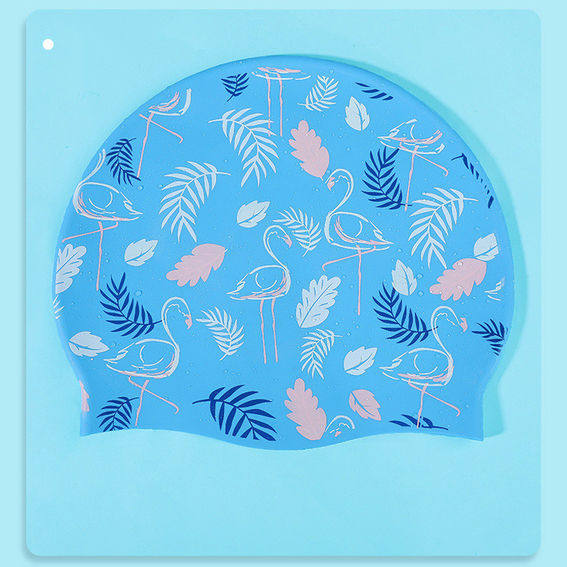 Adults High Elastic Cute Swimm - Swim Hat Silicone reseña y precio