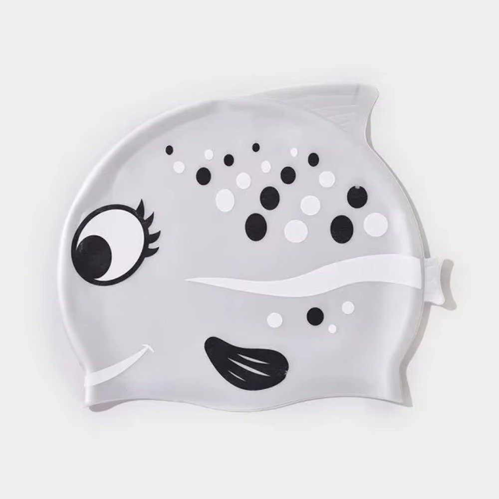 Cute Elastic Children's Swimmi - Swim Hat Silicone reseña y precio
