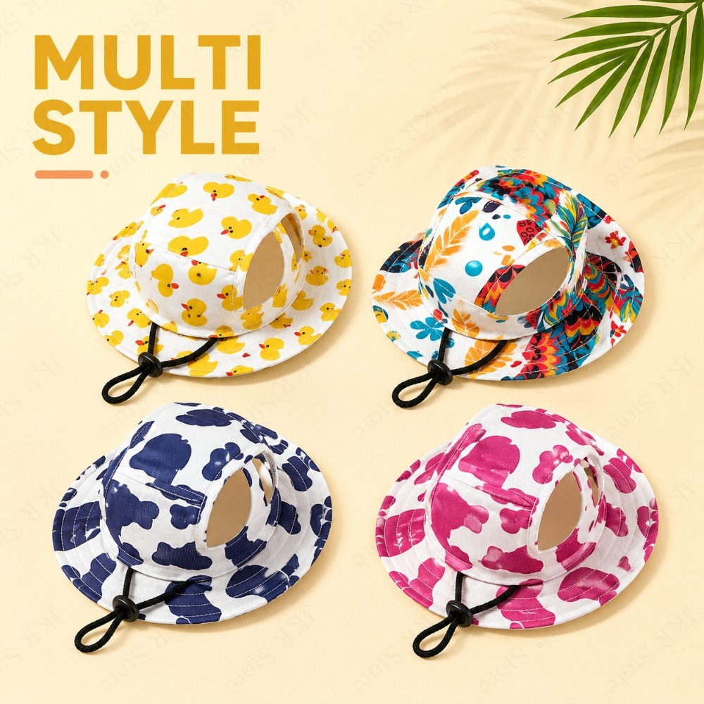 Adjustable Dog Hat Cute Print  - Running Cap Lightweight reseña y precio