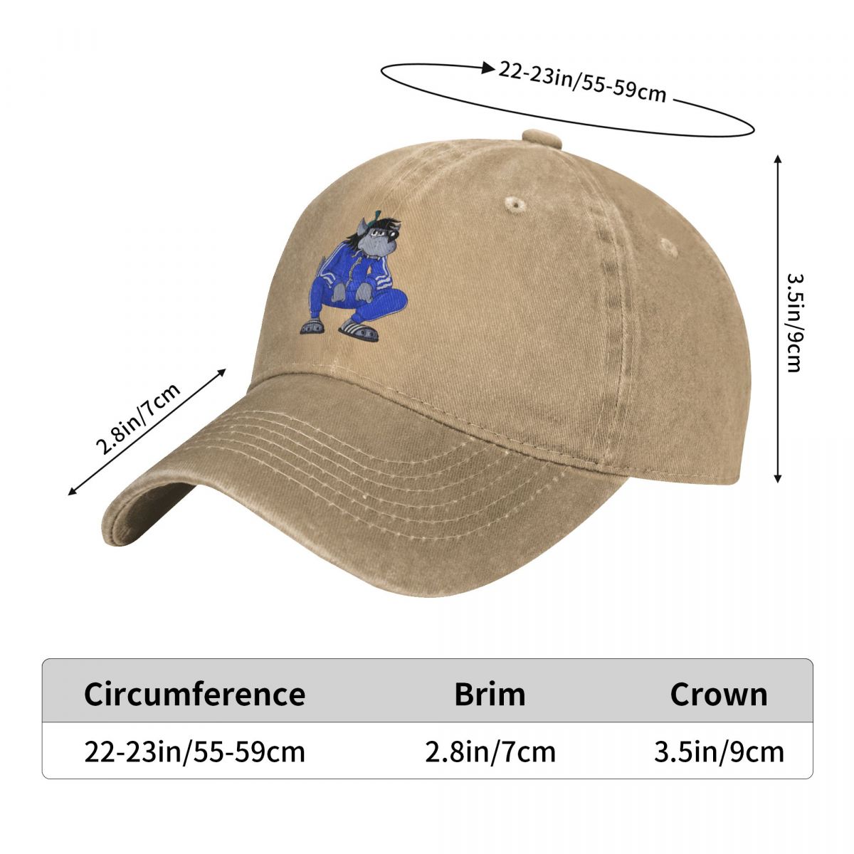 Washed Men's Baseball Cap Trac - Golf Cap Dad reseña y precio