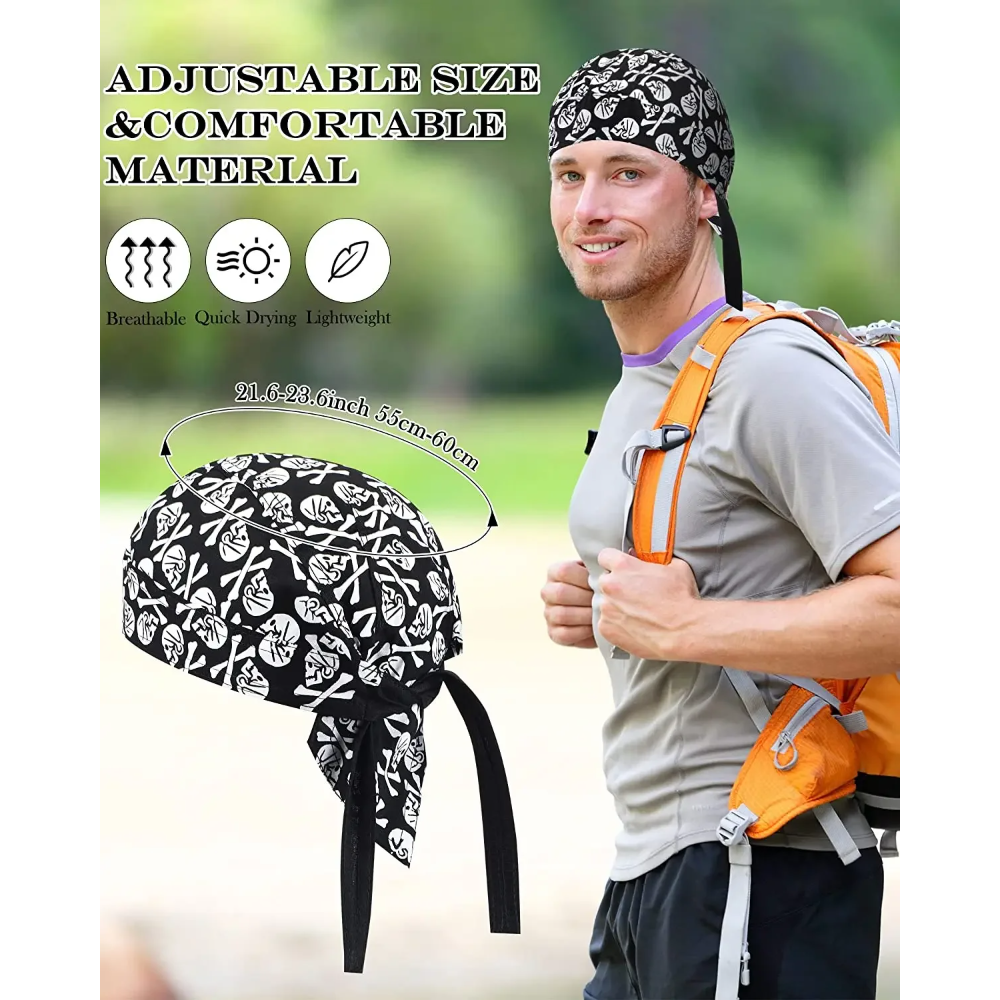 1pc Cycling Skull Pirate Cap H - Skull Cap Helmet Liner reseña y precio