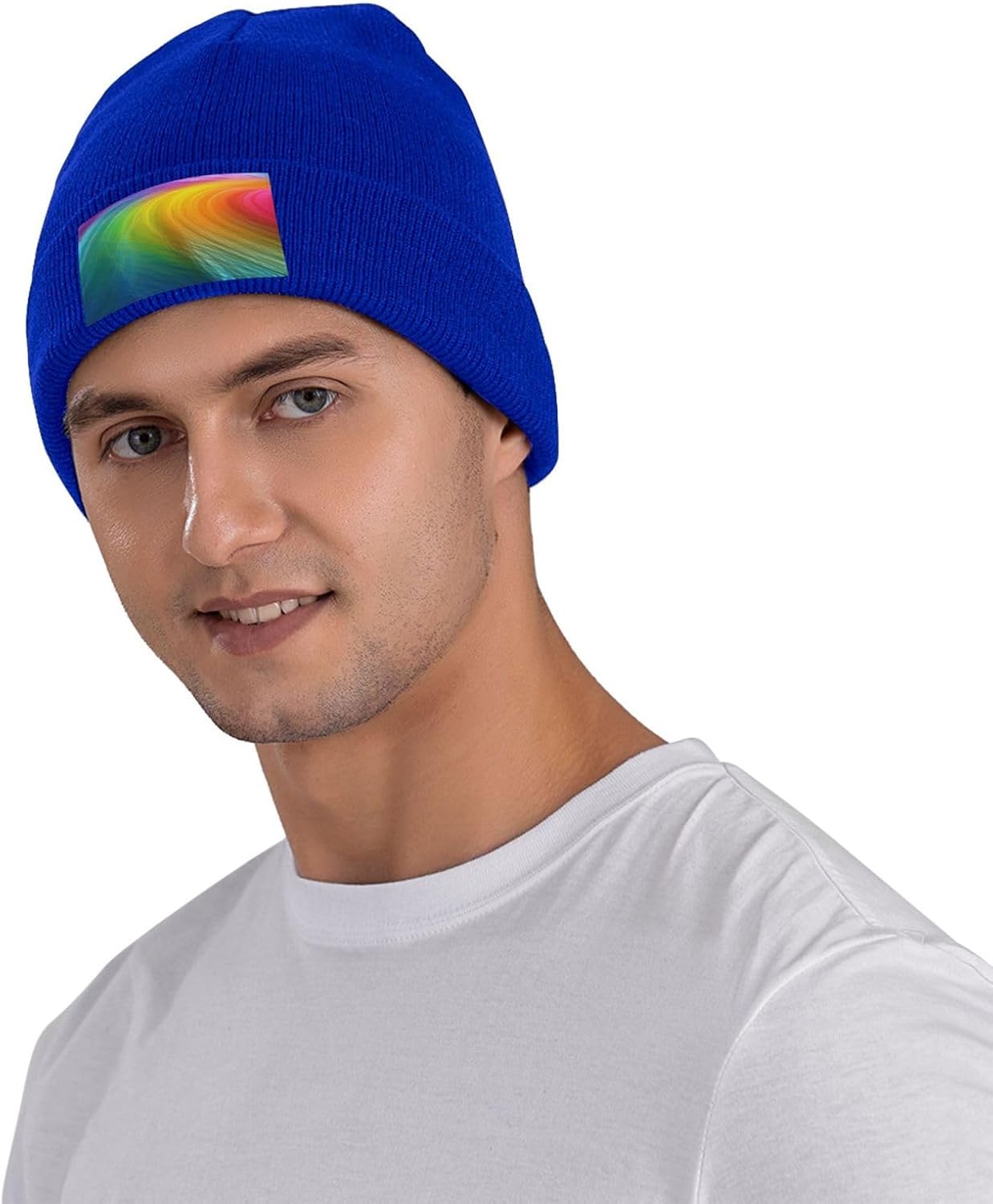 Beanie for Men Winter Hats for - Beanie Cuffed Knit reseña y precio