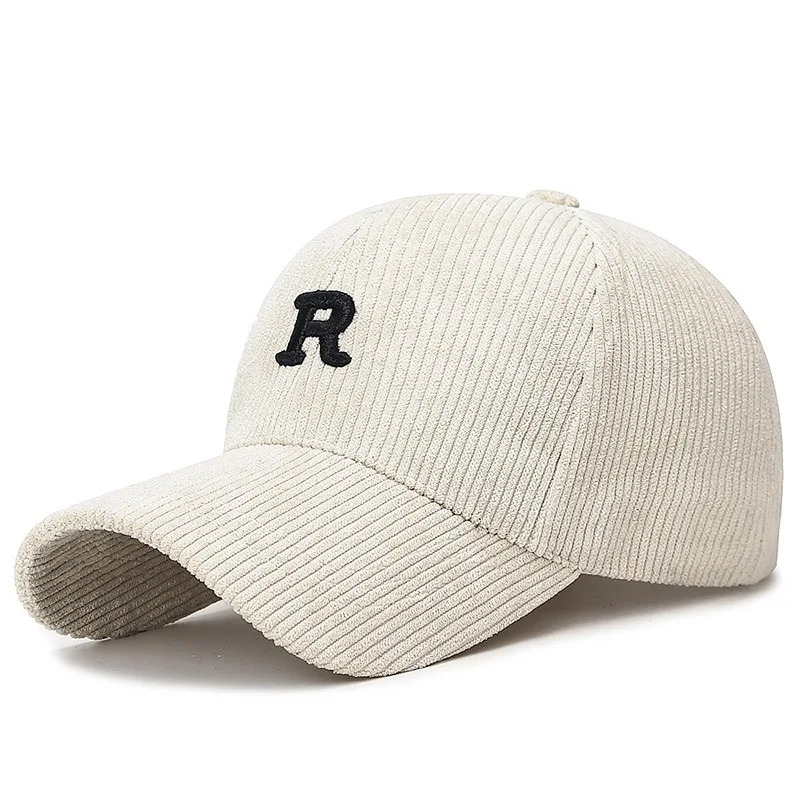 Solid Color Corduroy Baseball  - Baseball Cap Structured reseña y precio