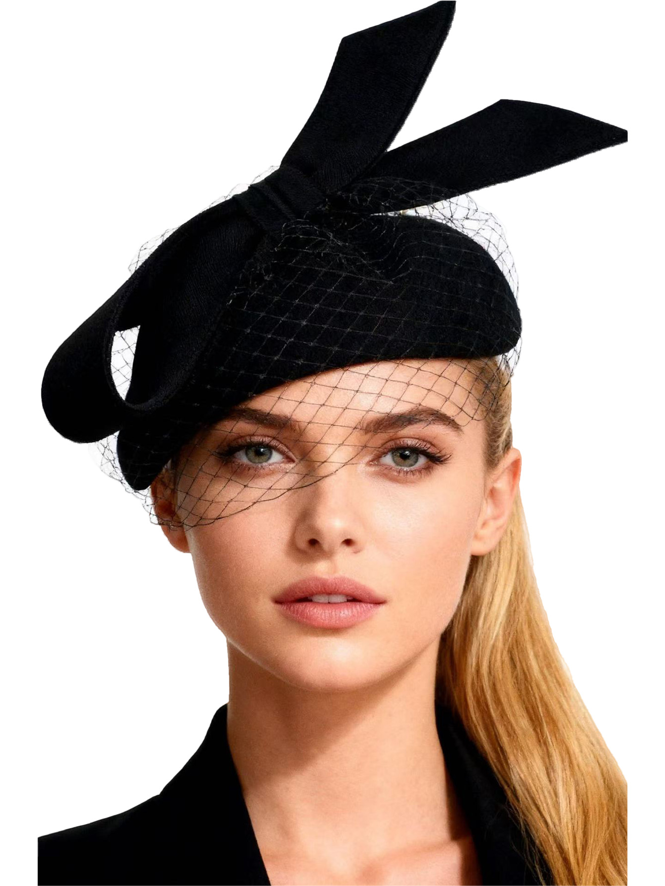 French White Beret Fascinator  - Beret French Wool reseña y precio