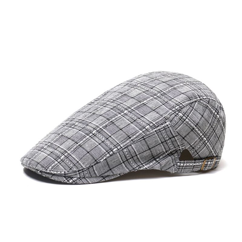 Unisex Cotton Plaid Newsboy Be - Newsboy Cap Ivy reseña y precio