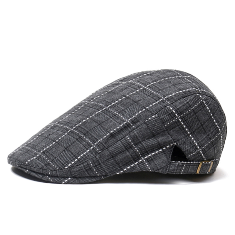 Unisex Cotton Plaid Newsboy Be - Newsboy Cap Ivy reseña y precio