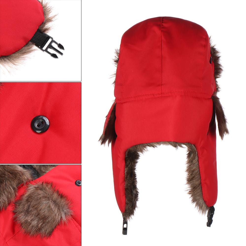 Men Women Fur Trapper Ski Hat  - Winter Trapper Hat reseña y precio