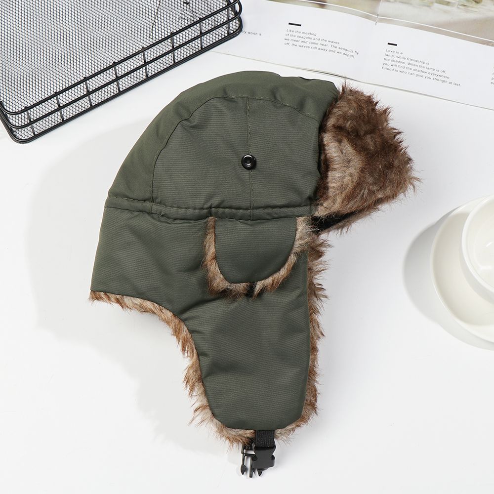 Men Women Fur Trapper Ski Hat  - Winter Trapper Hat reseña y precio