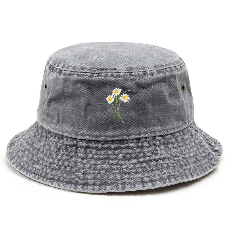 Customize Flower Cotton Washed - Bucket Hat Cotton reseña y precio