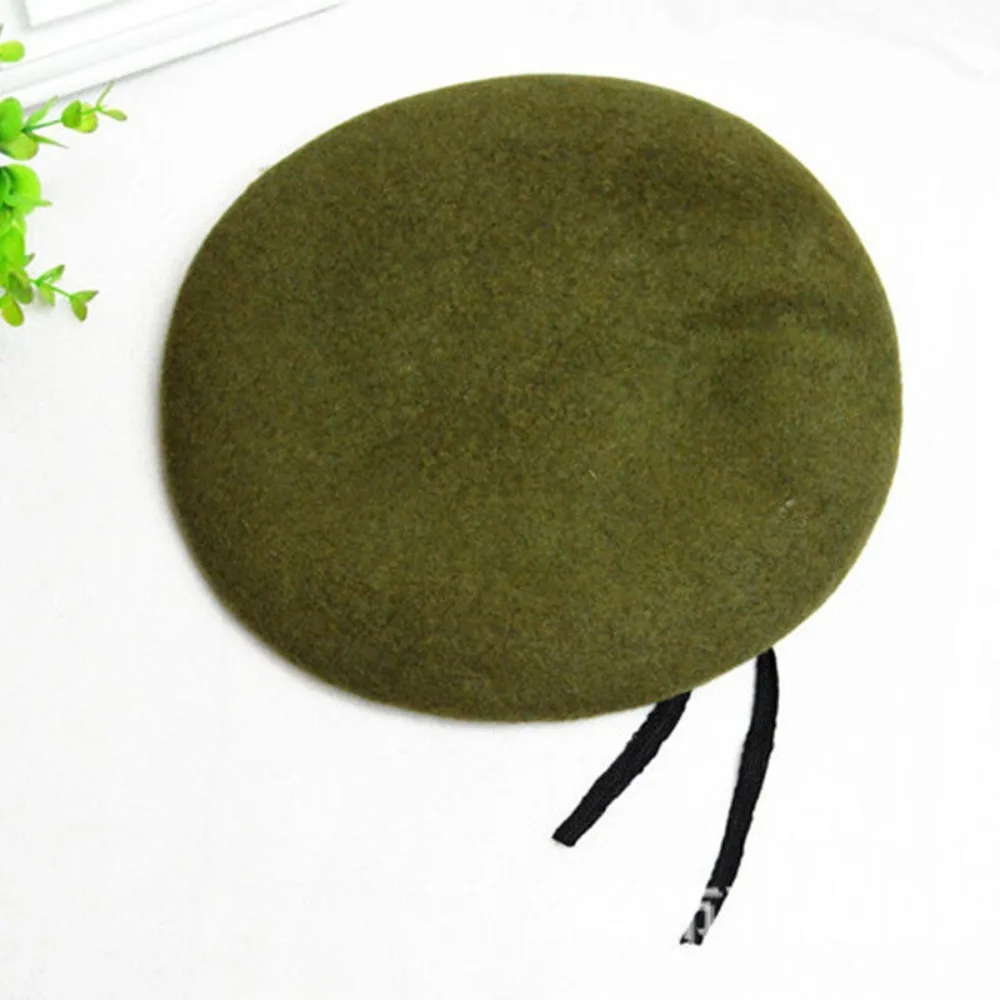 New Unisex Uniform Cap Men Wom - Beret French Wool reseña y precio