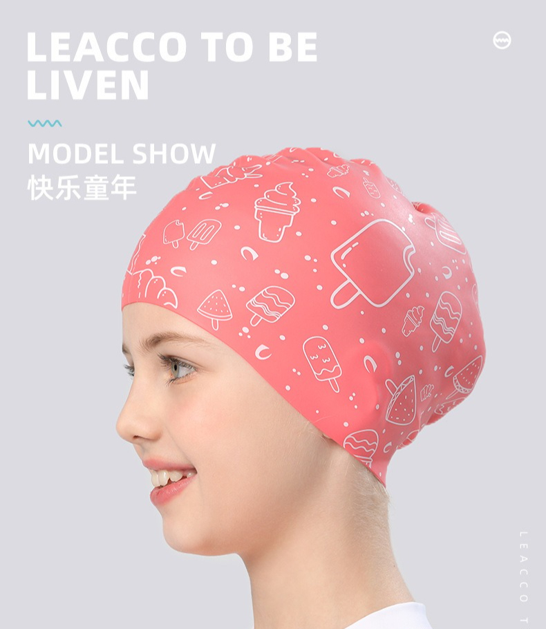 Waterproof Silicone Swim Cap f - Swim Hat Silicone reseña y precio