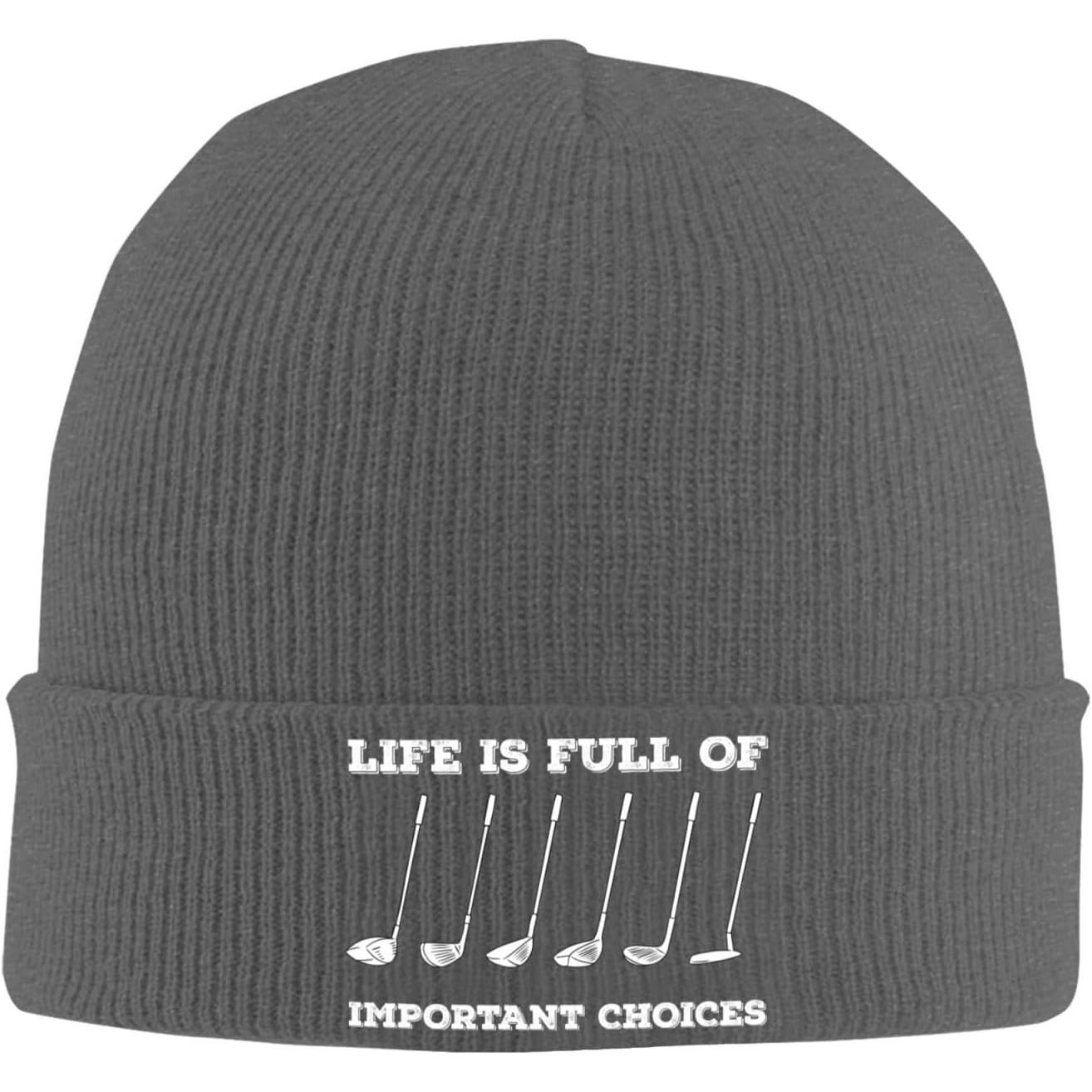 Life is Full of Important Choi - Beanie Cuffed Knit reseña y precio