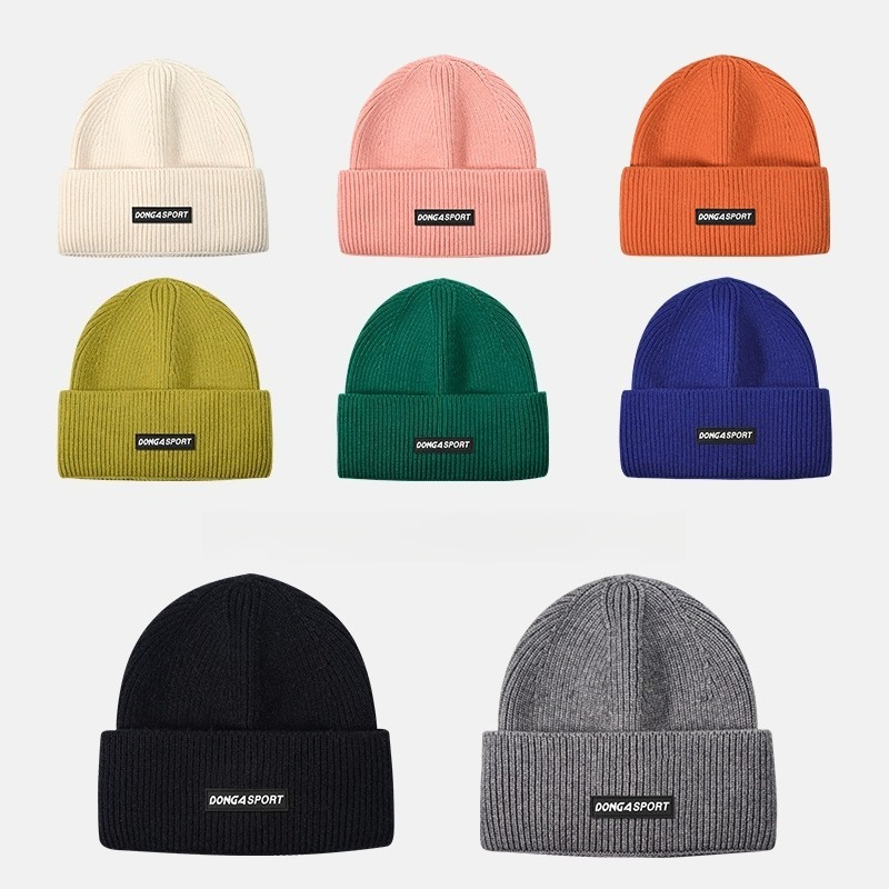 1pc Winter Warm Beanie for Men - Beanie Cuffed Knit reseña y precio